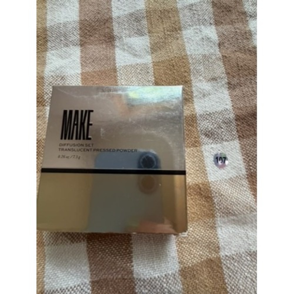 MAKE Beauty Diffusion Set Translucent Pressed Powder 0.26oz 7.5g NIB